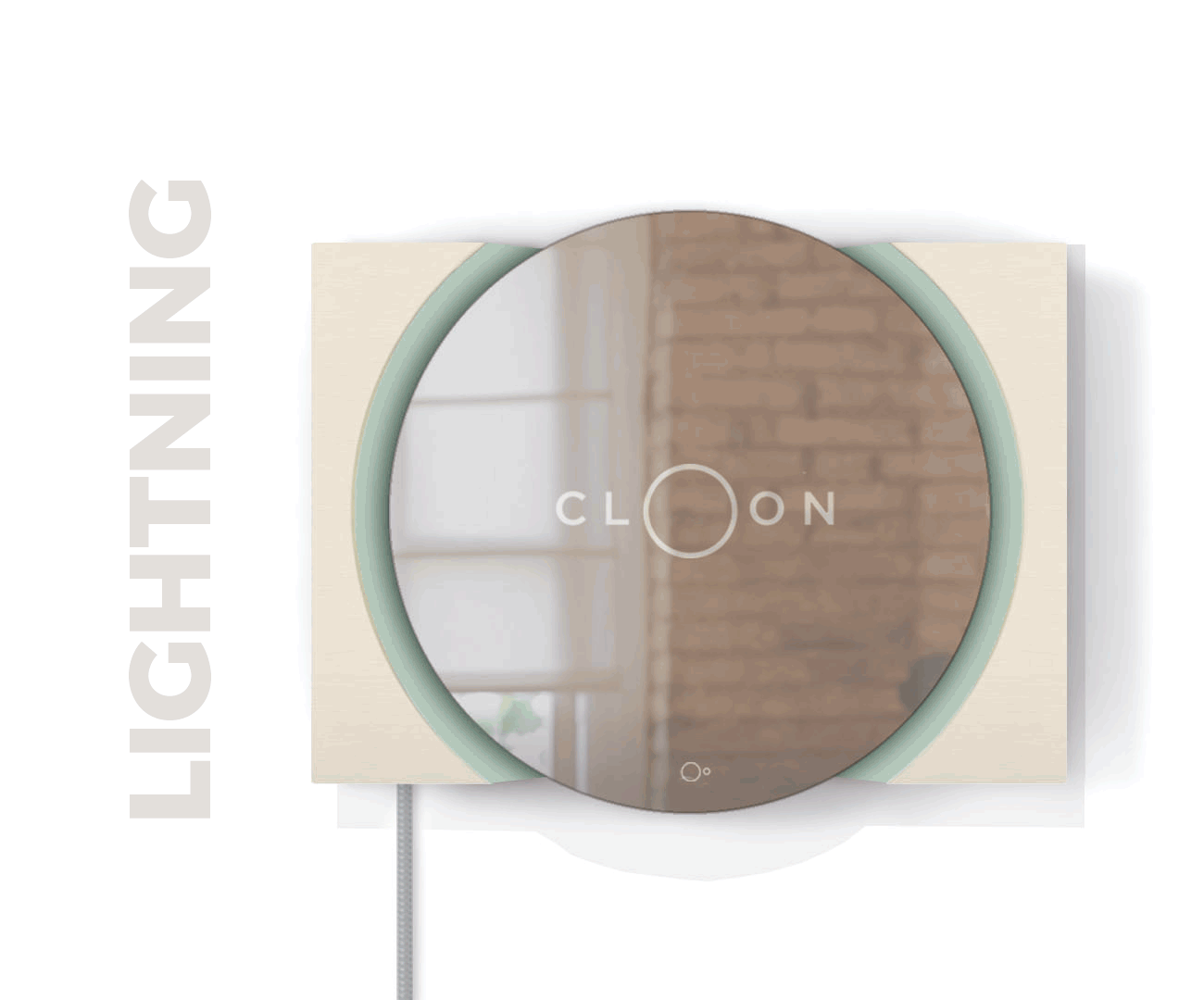 cloon smart mirror lightning